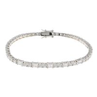 Bracciale Salvatore Plata Donna in Argento Zircone 112P0109 SALVATORE PLATA - 112P0109 SALVATORE PLATA